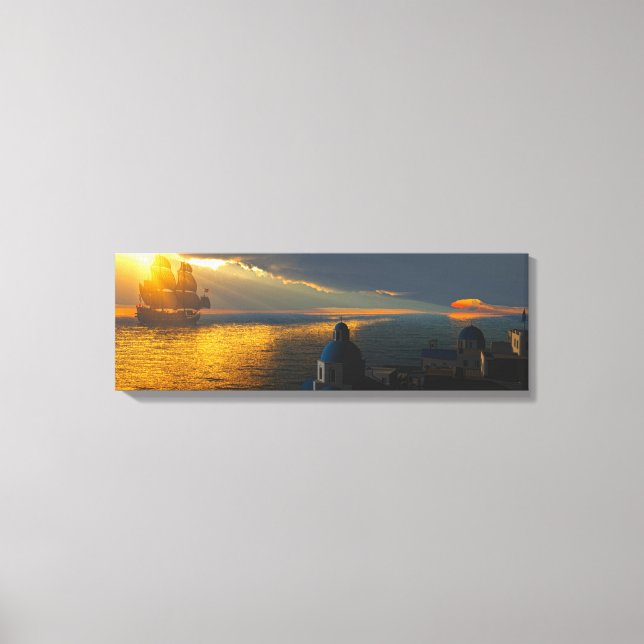 God Rays Canvas Print (Front)