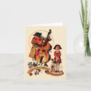 God Rest Ye Merrie Gentlemen Holiday Card
