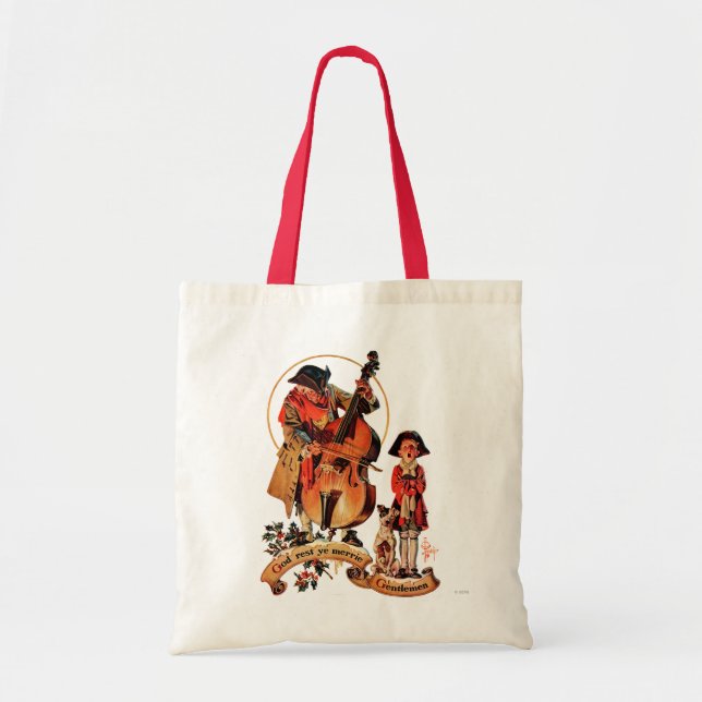 God Rest Ye Merrie Gentlemen Tote Bag (Front)