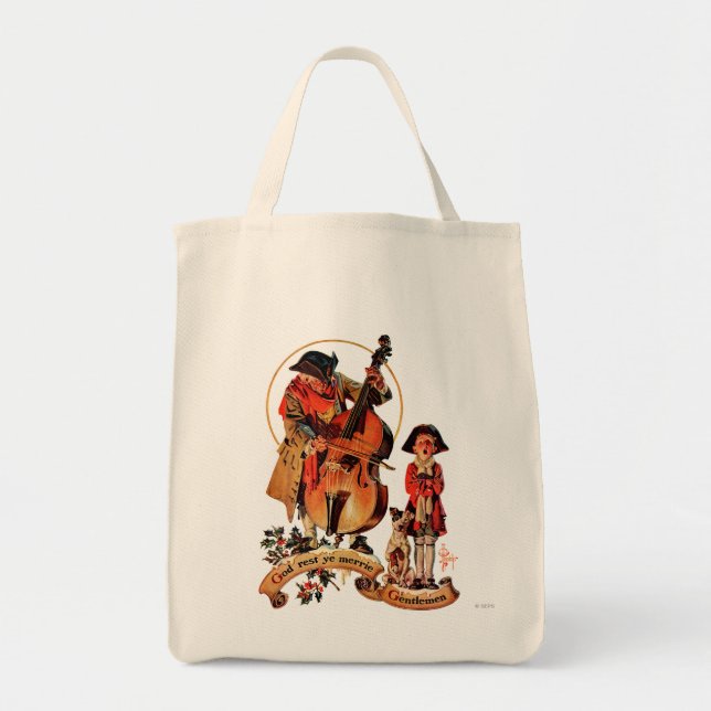 God Rest Ye Merrie Gentlemen Tote Bag (Front)