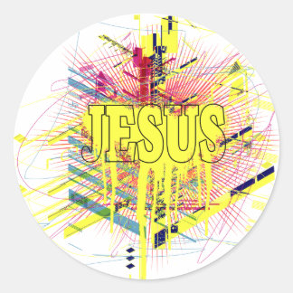 God Rocks - Christian Rock Gear Classic Round Sticker