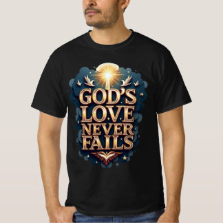 God’s Love Never Fails (Short Sleeve T-Shirt) T-Shirt