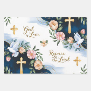 God’s Love Wrapping Paper Sheet