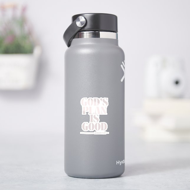 God’s Plan Is Good – Romans 8:28 (HydroFlask)