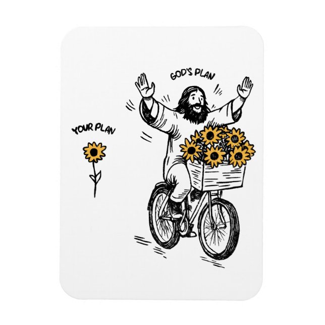 God’s Plan vs Your Plan Magnet (Vertical)