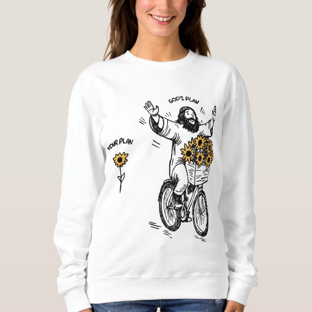 God’s Plan vs Your Plan Sweatshirt (Front)