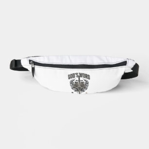 God’s Word Sword & Roses Vintage Christian Bum Bags