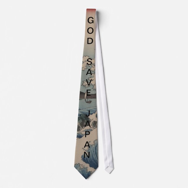 GOD SAVE JAPAN TIE (Front)