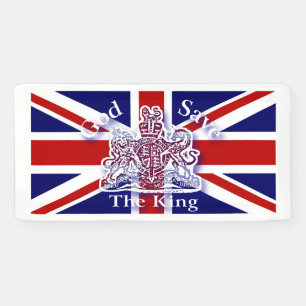 God Save the King Commemorative Banner