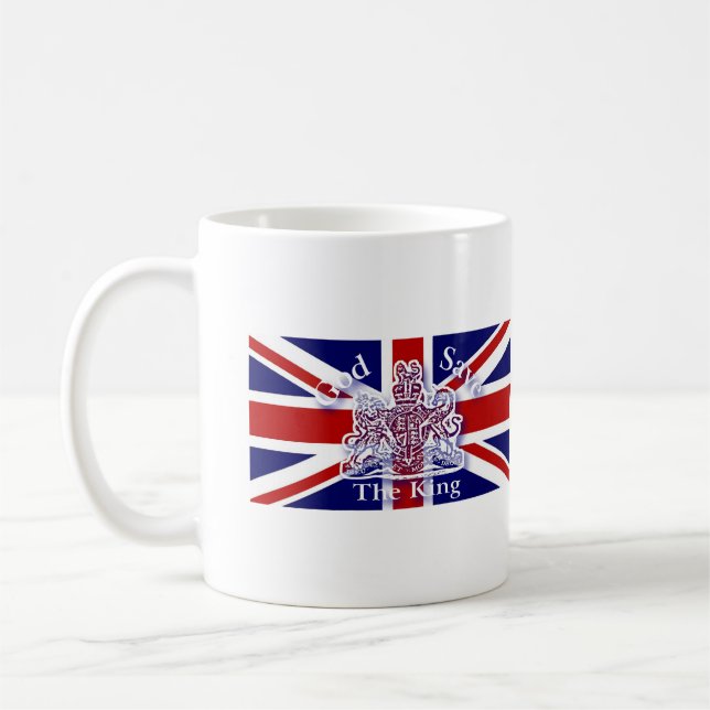 God Save the King Commemorative Mug (Left)
