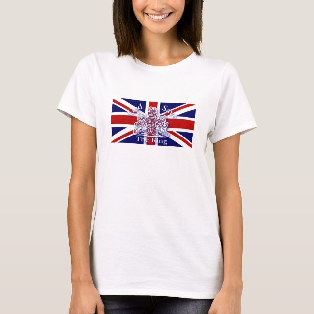 God Save the King Commemorative Tee Shirt (Front)