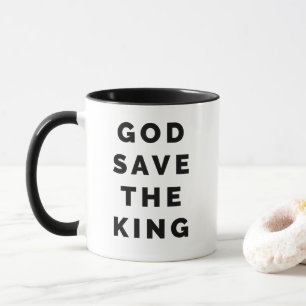 God Save the King Patriotic Coffee Mug