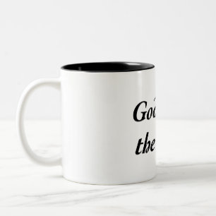 God Save the King Two-Tone Coffee Mug
