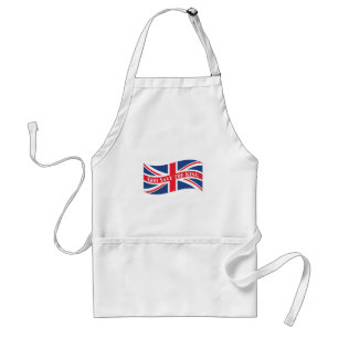 God Save the King with Union Jack Standard Apron