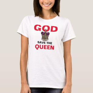 GOD SAVE THE QUEEN - Queen Elizabeth II T-Shirt
