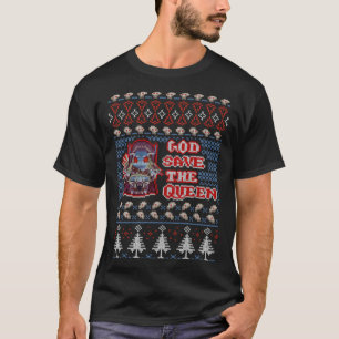 God Save The Queen Sylvanas WoW Christmas Ugly Swe T-Shirt