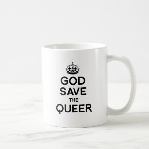 GOD SAVE THE QUEER -.png Coffee Mug
