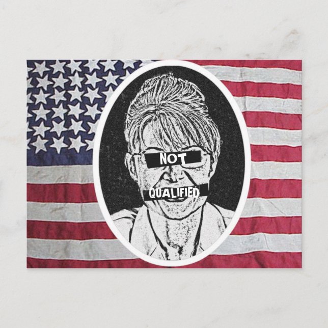 "God Save the Veep" Postcard (Front)