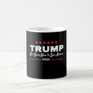 God Saved Him To Save America Trump 47 Coffee Mug