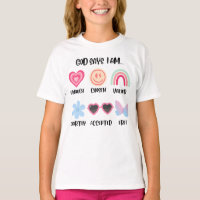 God Says I Am Affirmations Kids