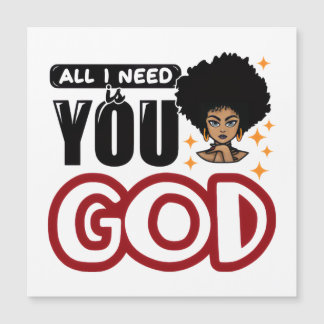 God says I am christian woman melanin sista