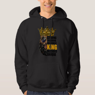 God Says Unique Special Strong African USA Black H Hoodie