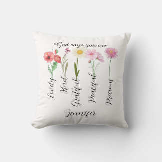 God says you are, Christian wedding anniversary  Cushion
