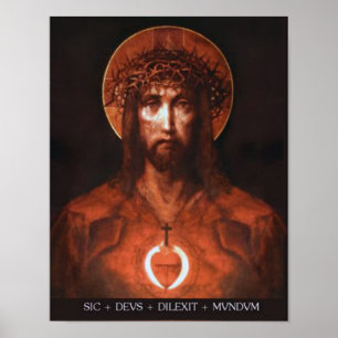 "God so delighted in the world" Poster