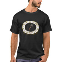 God & Sons Carpentry Dark T-Shirt