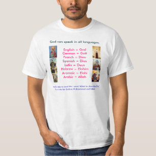 God Speaks all languages T-Shirt