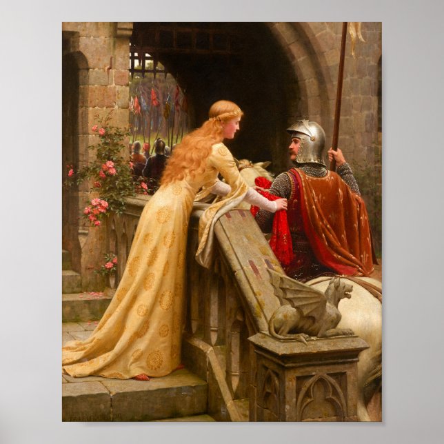 God Speed by Edmund Blair Leighton Poster (Front)