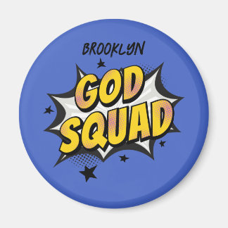 God Squad Christian youth group Sunday school Magnet