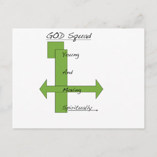 God Squad Postcard
