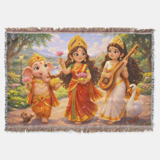 God Style Throw Blanket