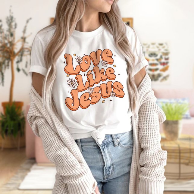 God Tee, Disciple Shirt,Love Like Jesus T-Shirt (Creator Uploaded)