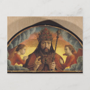 God the Father Blessing, 1506 Postcard
