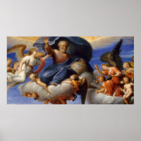 God the Father - Circle of Pierre Mignard Fine Art