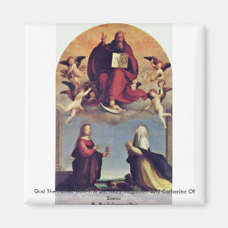 God The Father With The Sts. Magnet