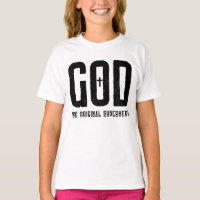 God The Original Superhero Biblical Cross Girl's