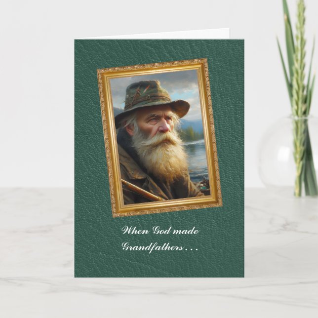 God threw away the Grandfather mold Card (Front)