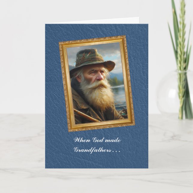 God threw away the Grandfather mold Card (Front)