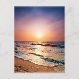 God understands our prayers even when... postcard