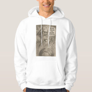 God watching the world burn hoodie