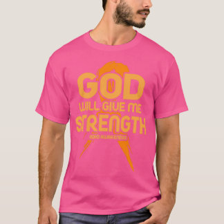 God will Give Me Strength ADHD Awareness T-Shirt