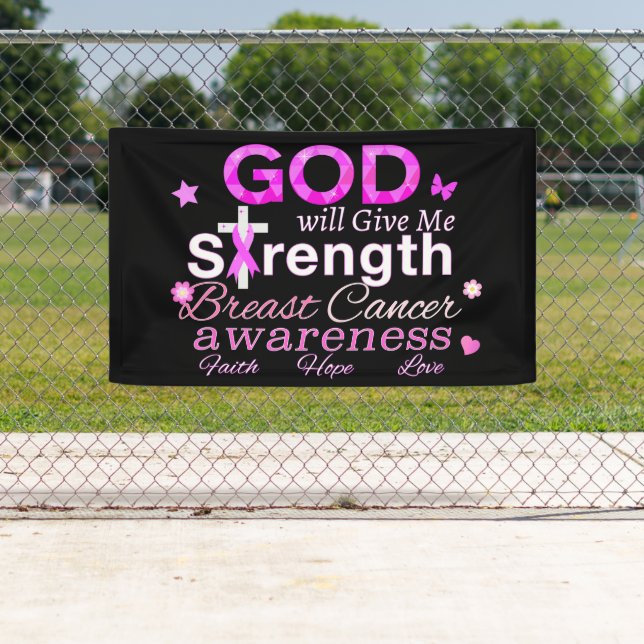 GOD Will Give Me Strength Banner (Insitu)