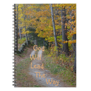God Will Lead The Way Notebook