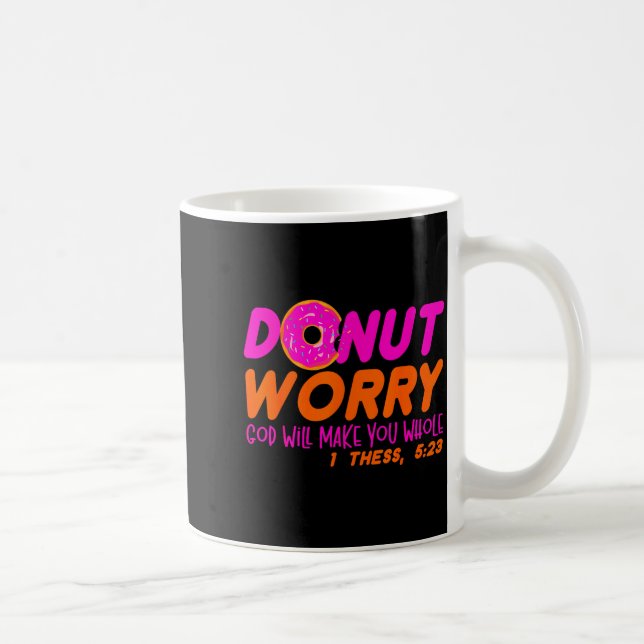 God Will Make You Whole Funny Men Women Jesus Doug Coffee Mug (Right)