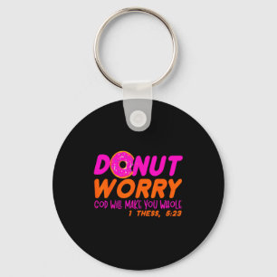 God Will Make You Whole Funny Men Women Jesus Doug Key Ring