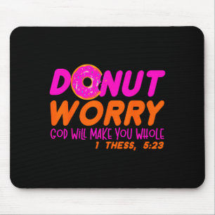 God Will Make You Whole Funny Men Women Jesus Doug Mouse Mat