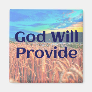 God Will Provide magnet